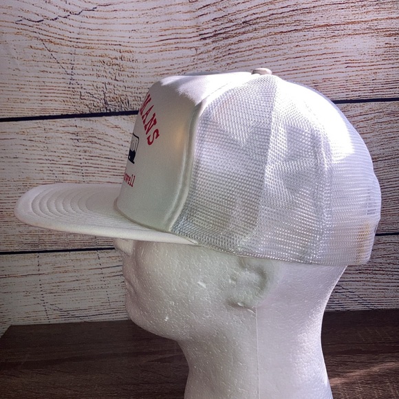 New Vintage Trucker Hat Cattleman’s In Las Cruces NM Cream & White - Picture 3 of 7